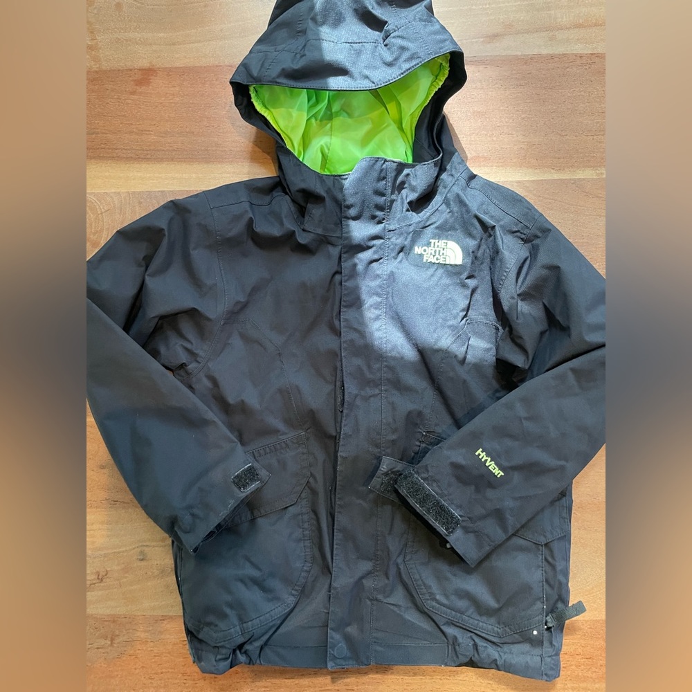 North Face HyVent shell.